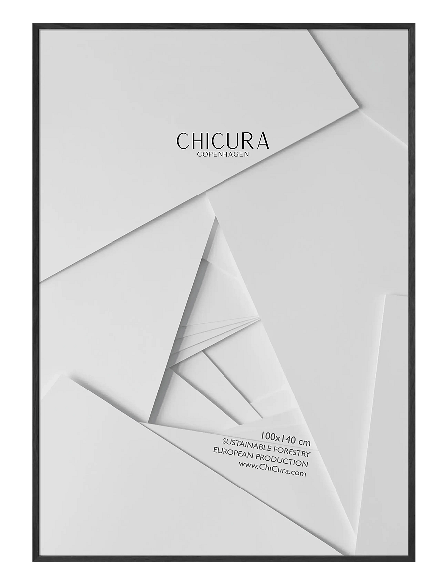 ChiCura - Wooden Frame - Black - Acrylic - plakater & rammer - black - 1