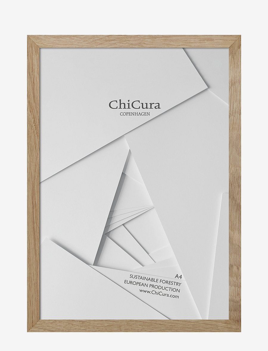 ChiCura - Wooden Frame - A4 - Acrylic - bilderrahmen - oak - 1