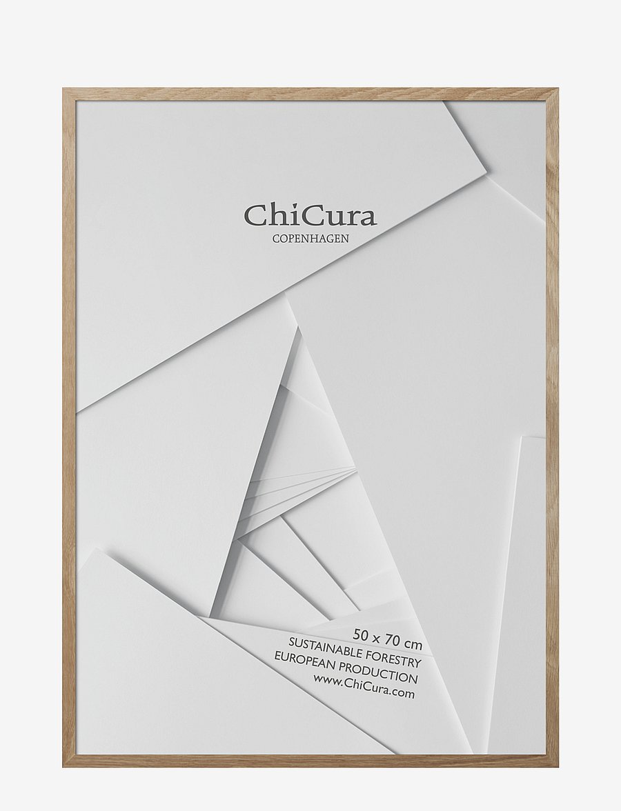 ChiCura - Wooden Frame - 50x70cm - Acrylic - die niedrigsten preise - oak - 0