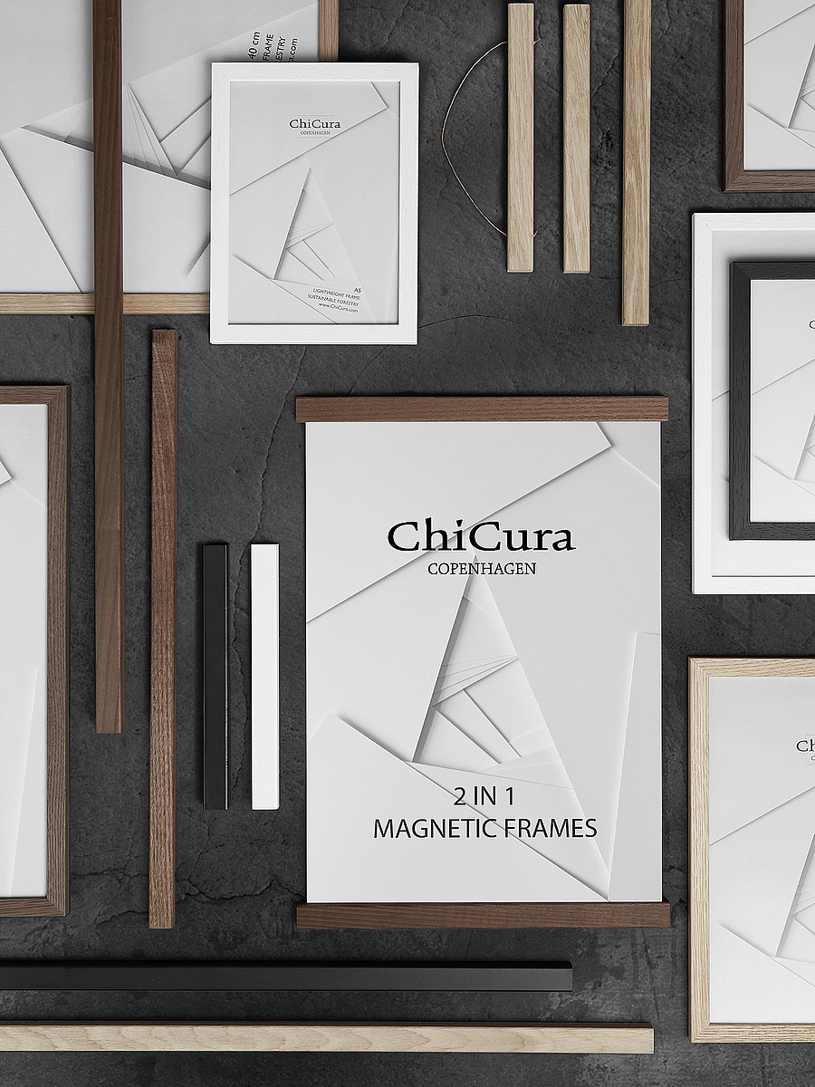 ChiCura - Wooden Frame - 30x40cm - Glass - bilderrahmen - oak - 5