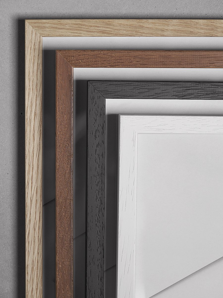 ChiCura - Wooden Frame - A5 - Black - Glass - bilderrahmen - black - 3