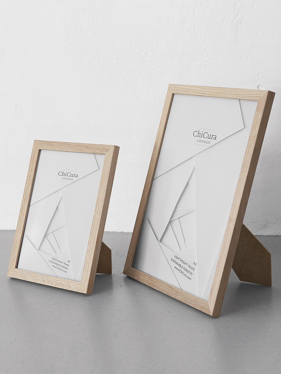 ChiCura - Wooden Frame - A5 - Black - Glass - bilderrahmen - black - 5