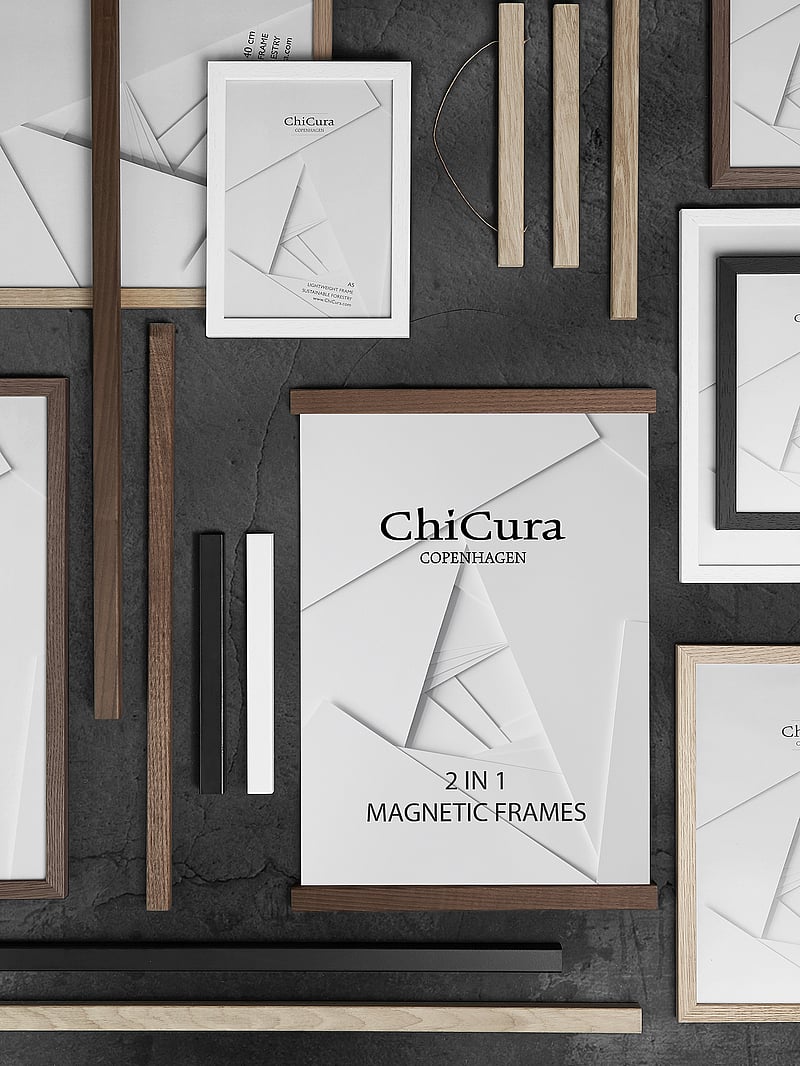 ChiCura - Wooden Frame - A3 - Glass - osta hinna alusel - black - 5