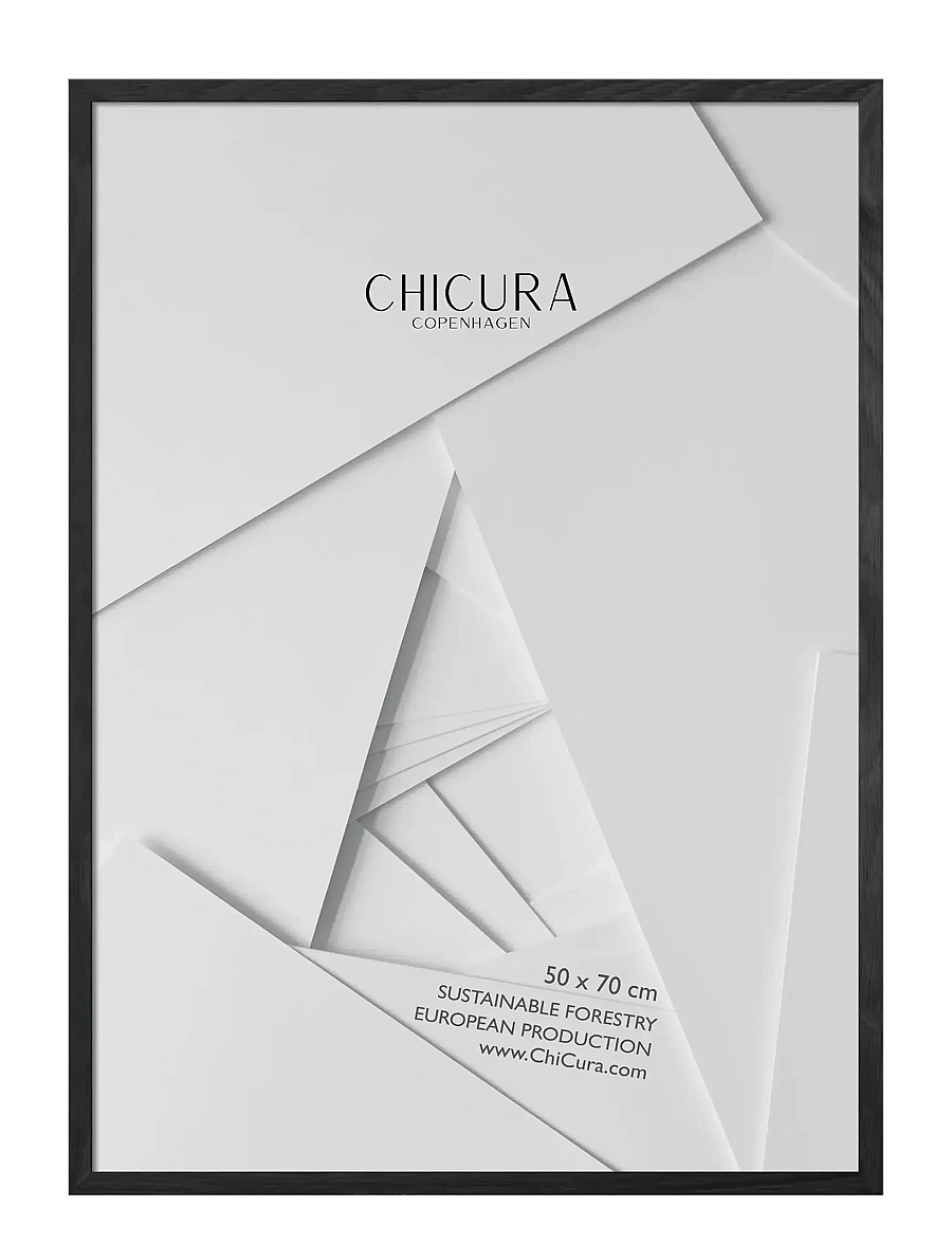 ChiCura - Wooden Frame - Black - Anti-Reflective Acrylic - bilderrahmen - black - 1