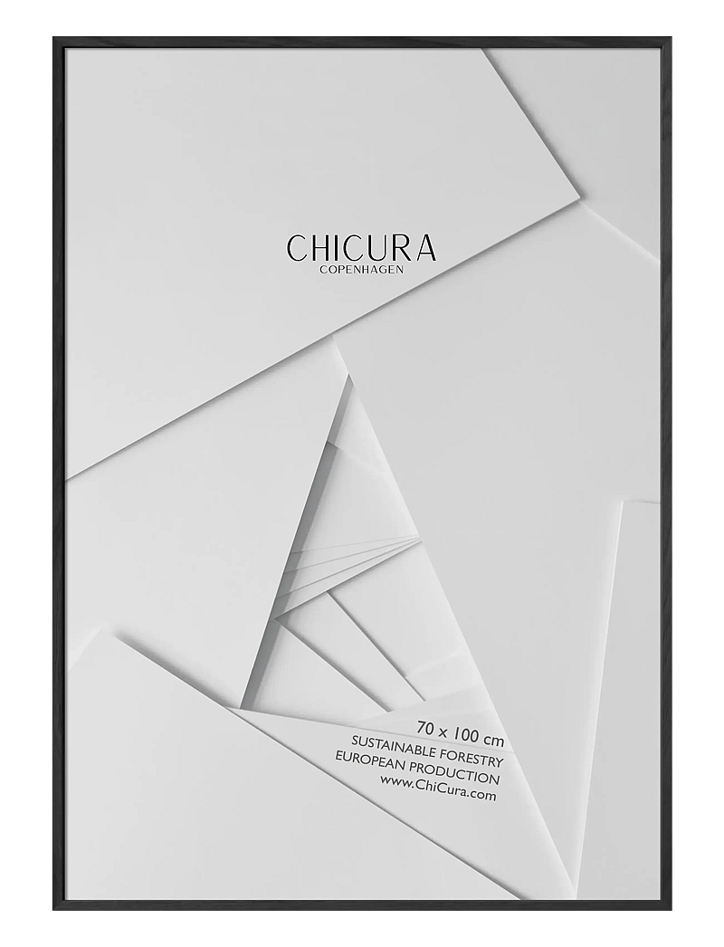 ChiCura - Wooden Frame - Black - Anti-Reflective Acrylic - pildiraamid - black - 1