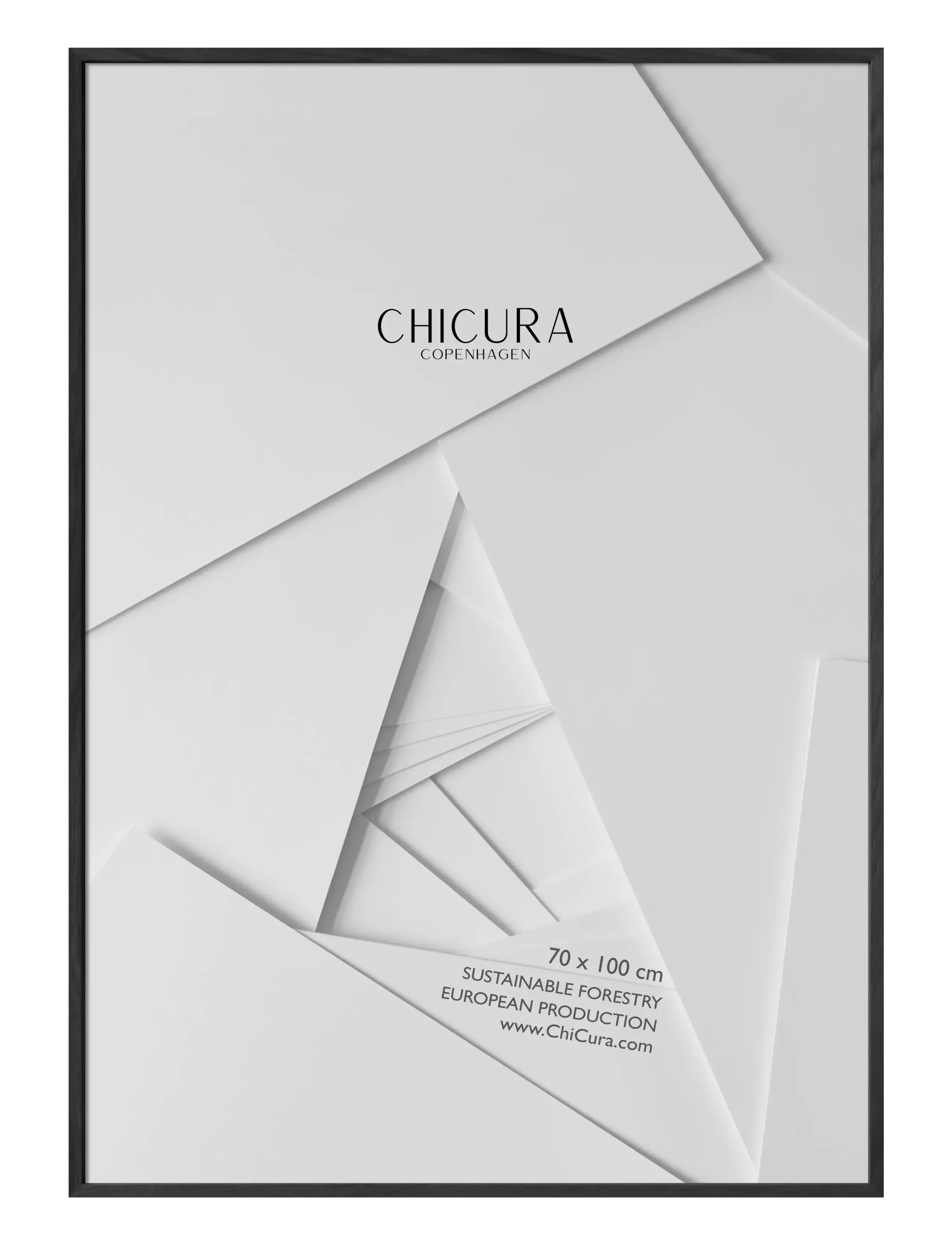 ChiCura Wooden Frame - Black - Anti-Reflective Acrylic - ChiCura - BLACK / black