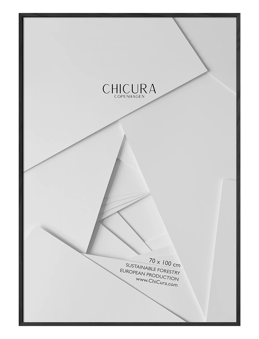 ChiCura - Wooden Frame - Black - Anti-Reflective Acrylic - bilderrahmen - black - 1