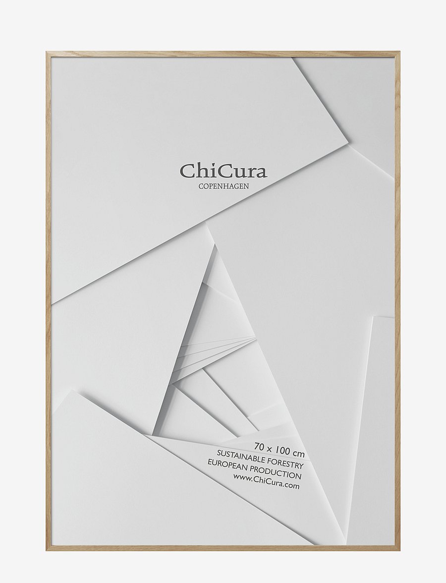 ChiCura - Wooden Frame -70x100cm - Acrylic - bilderrahmen - oak - 1