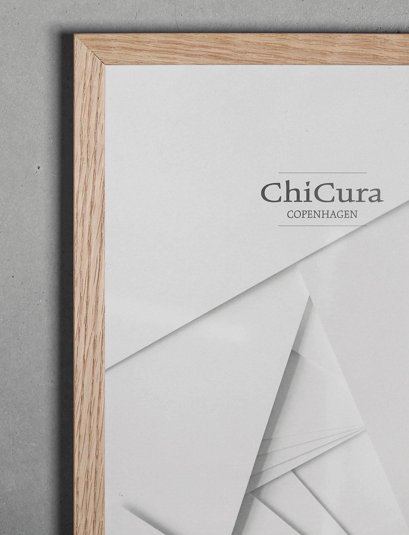 ChiCura - Wooden Frame -70x100cm - Acrylic - picture frames - oak - 2