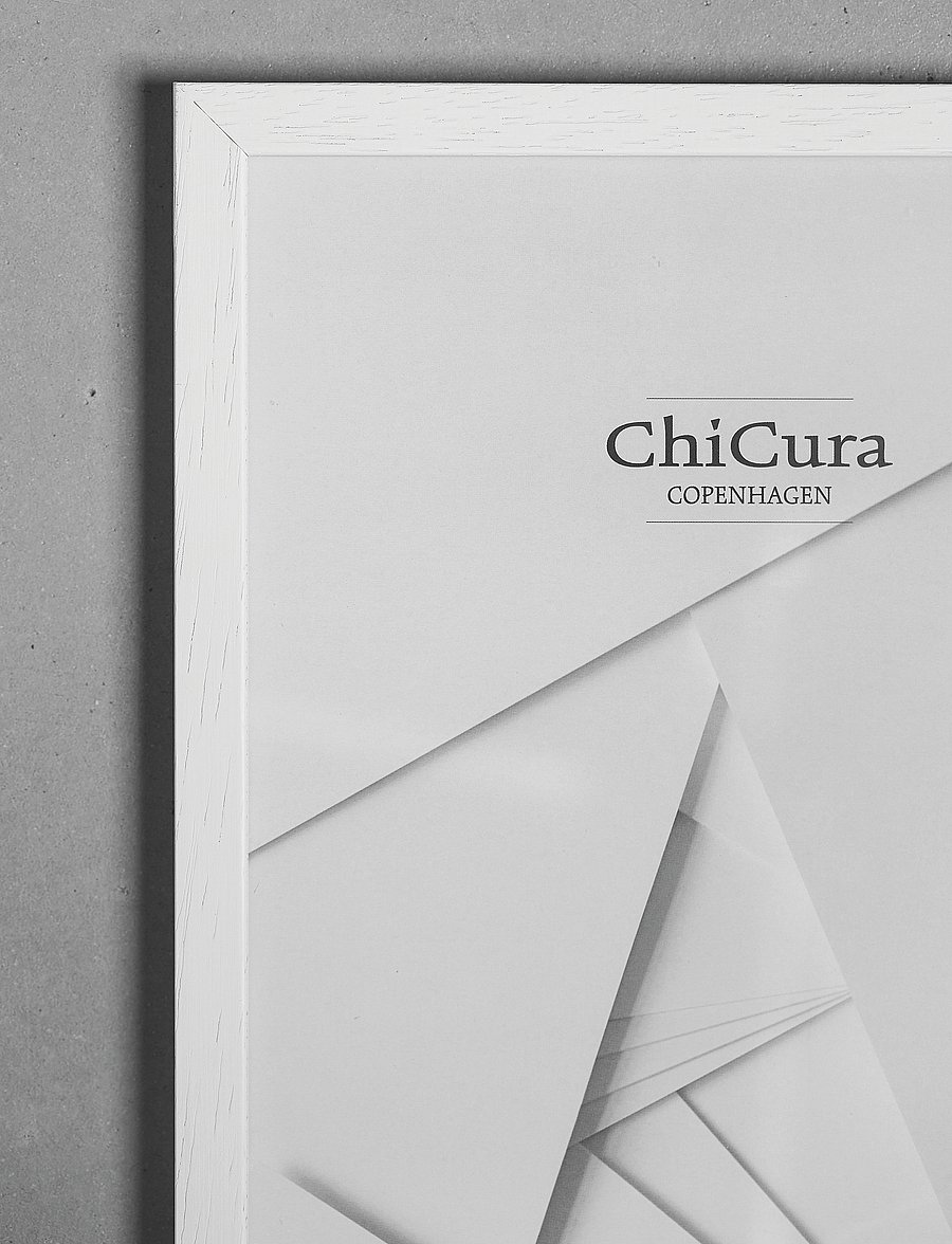 ChiCura - Wooden Frame - A3 - White - Glass - posters & ramar - white - 2