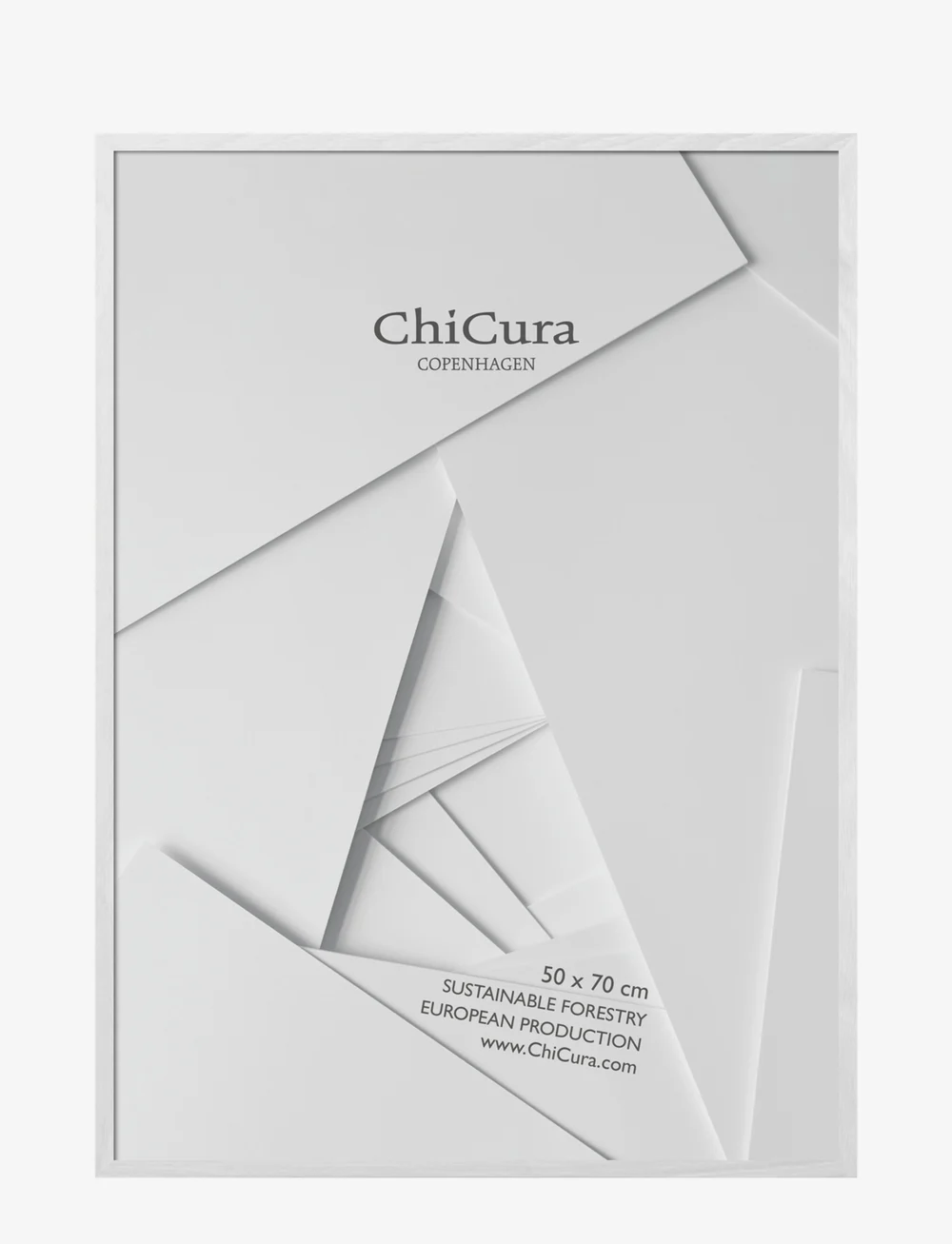 ChiCura - Wooden Frame - 50x70cm - Acrylic - nach preis einkaufen - white - 0