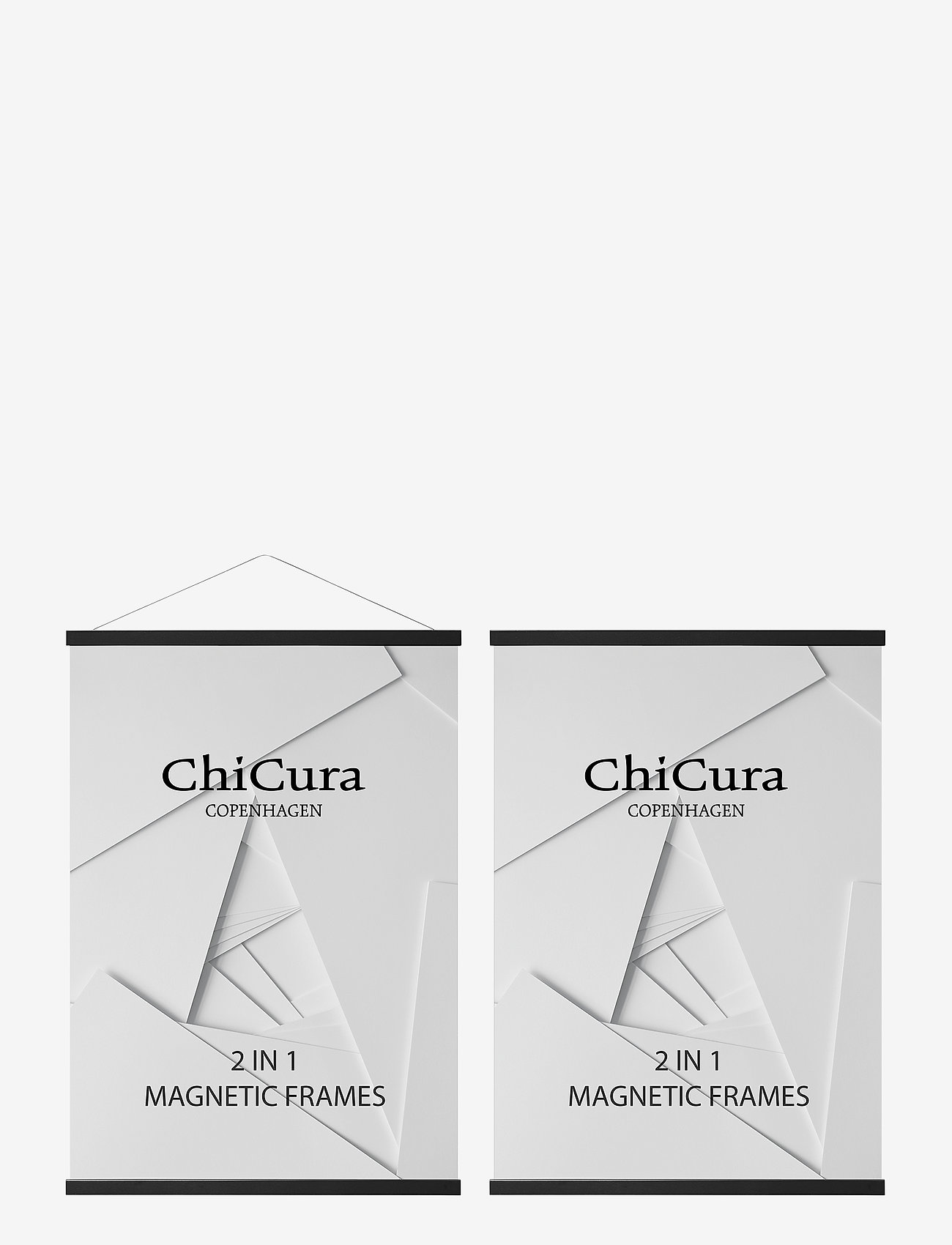 ChiCura - 2 in 1 Magnetic Frame - laveste priser - black - 0