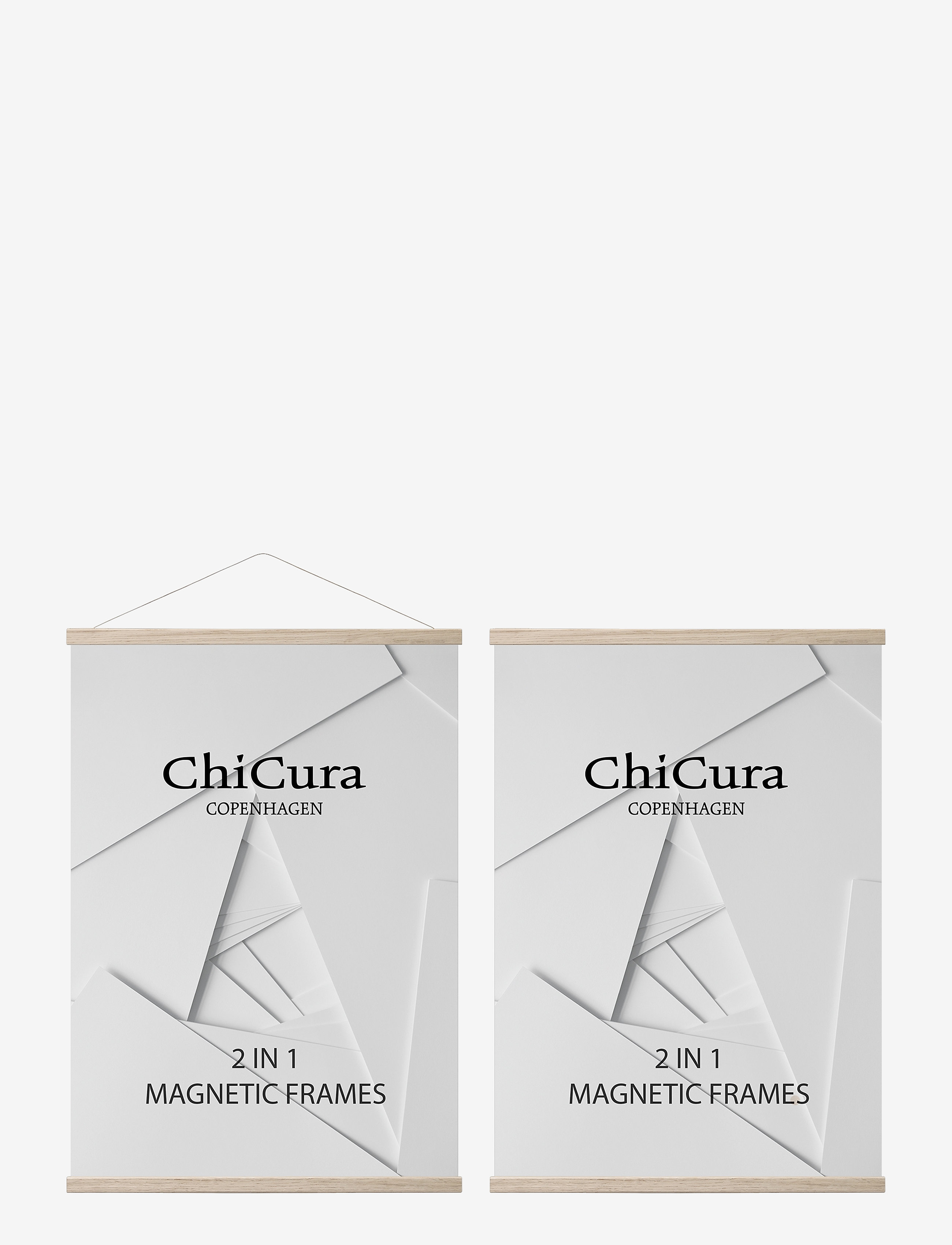 CHICURA 2 In 1 Magnetic Frame Braun - 16 CM - Unisex