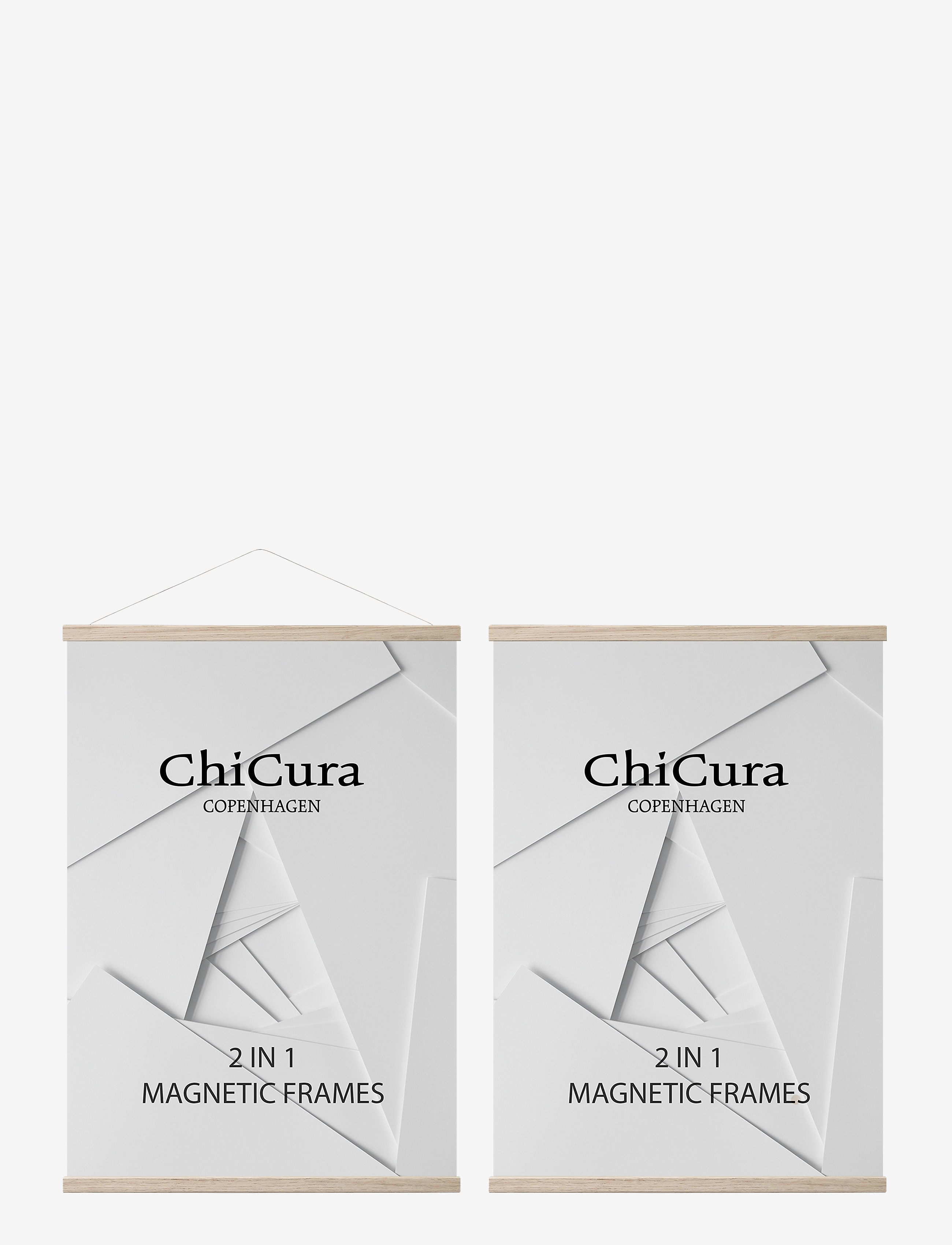 CHICURA 2 In 1 Magnetic Frame Braun - 31 Cm - Unisex