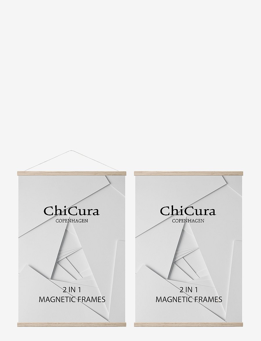 ChiCura - 2 in 1 Magnetic Frame - bilderrahmen - oak - 1