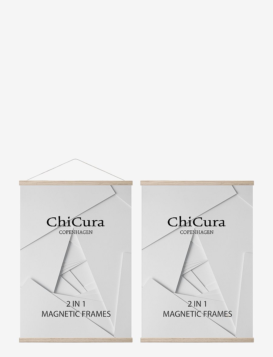ChiCura - 2 in 1 Magnetic Frame - bilderrahmen - oak - 1
