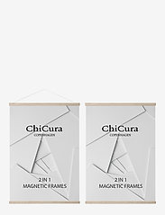 ChiCura - 2 in 1 Magnetic Frame - lowest prices - oak - 0
