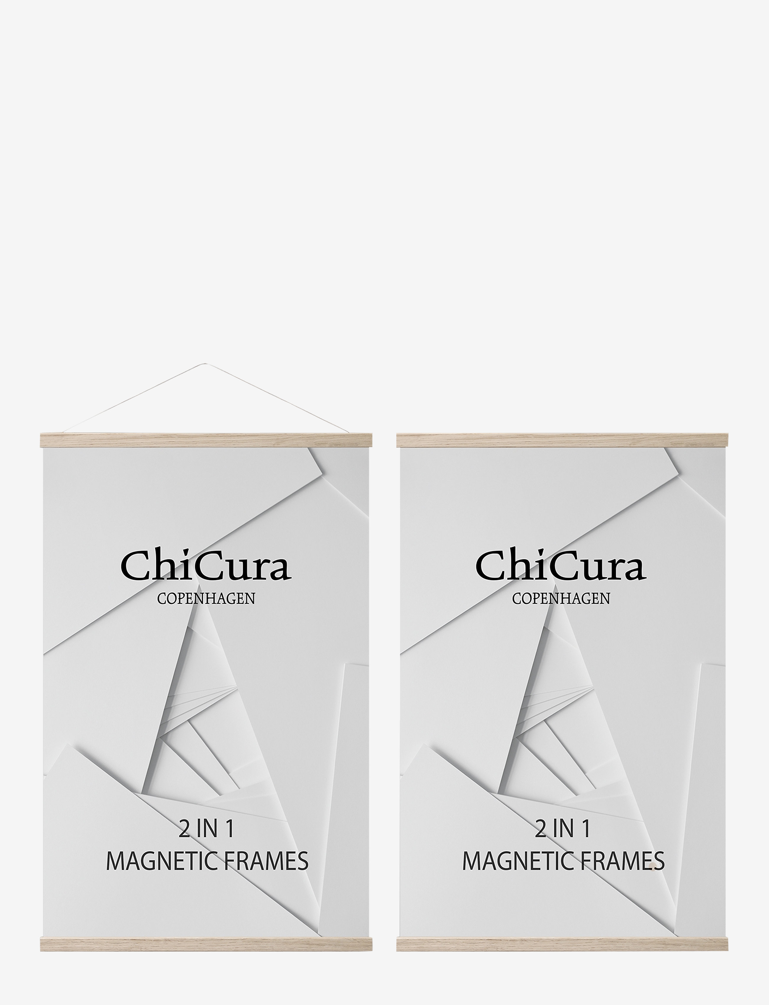 CHICURA 2 In 1 Magnetic Frame Braun - 61 Cm - Unisex