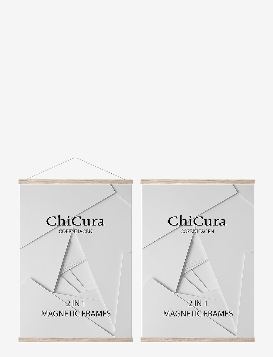 ChiCura - 2 in 1 Magnetic Frame - bilderrahmen - oak - 1