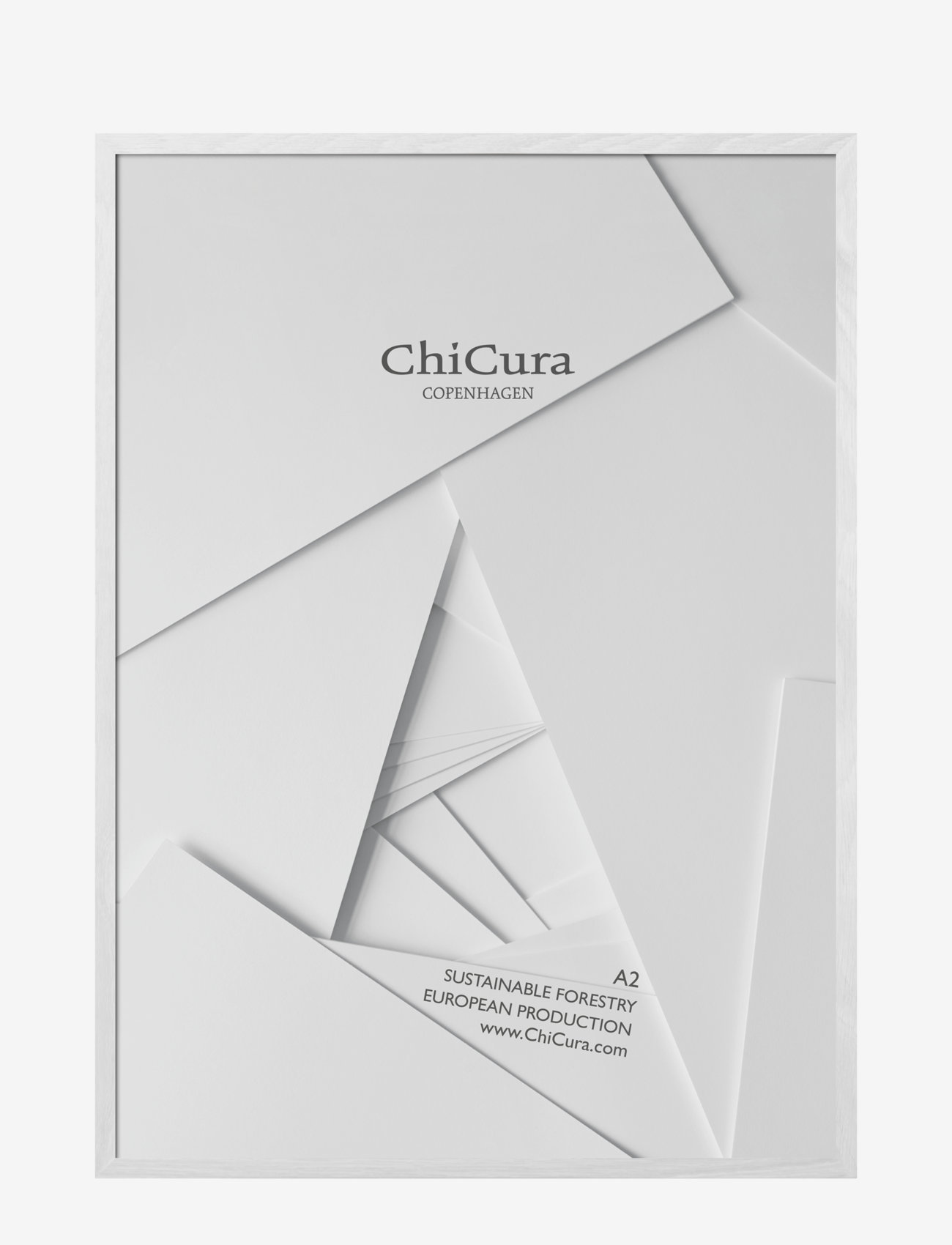 ChiCura - Wooden Frame - A2 - Acrylic - lowest prices - white - 0