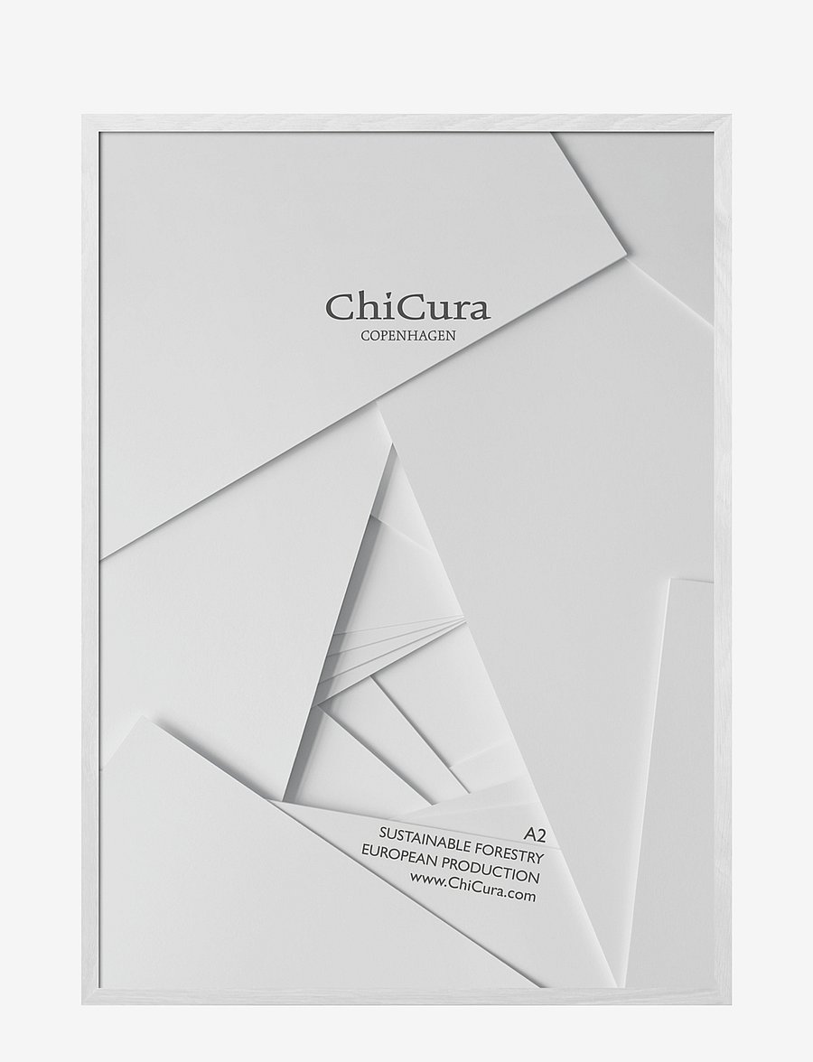 ChiCura - Wooden Frame - A2 - Acrylic - pildiraamid - white - 1