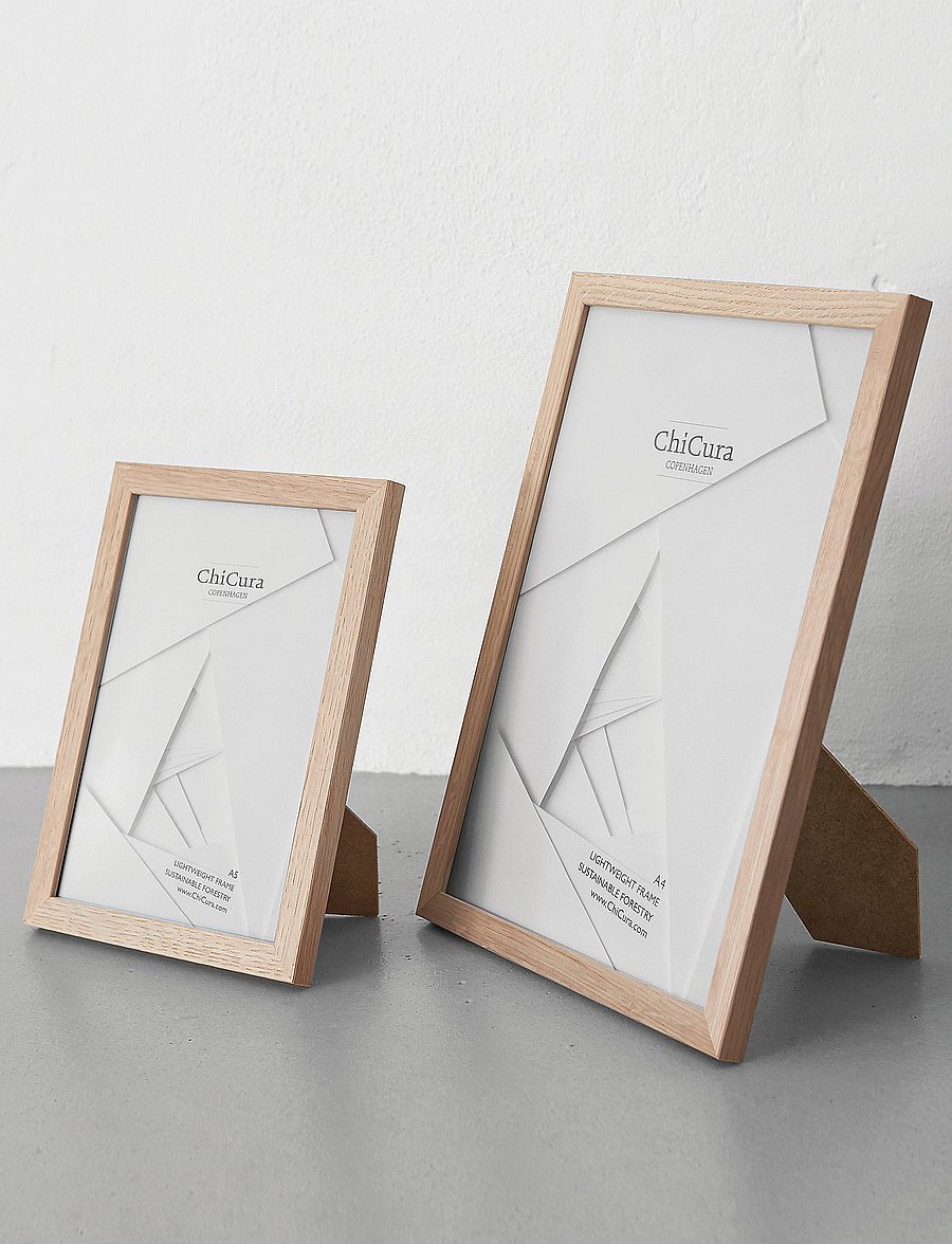 ChiCura - Wooden Frame - A4 - Acrylic - bilderrahmen - brown - 5