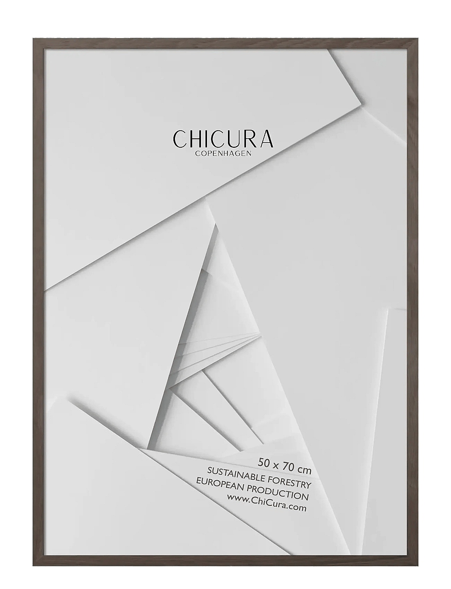 ChiCura - Wooden Frame - Dark Oak - Anti-Reflective Acrylic - pildiraamid - brown - 1