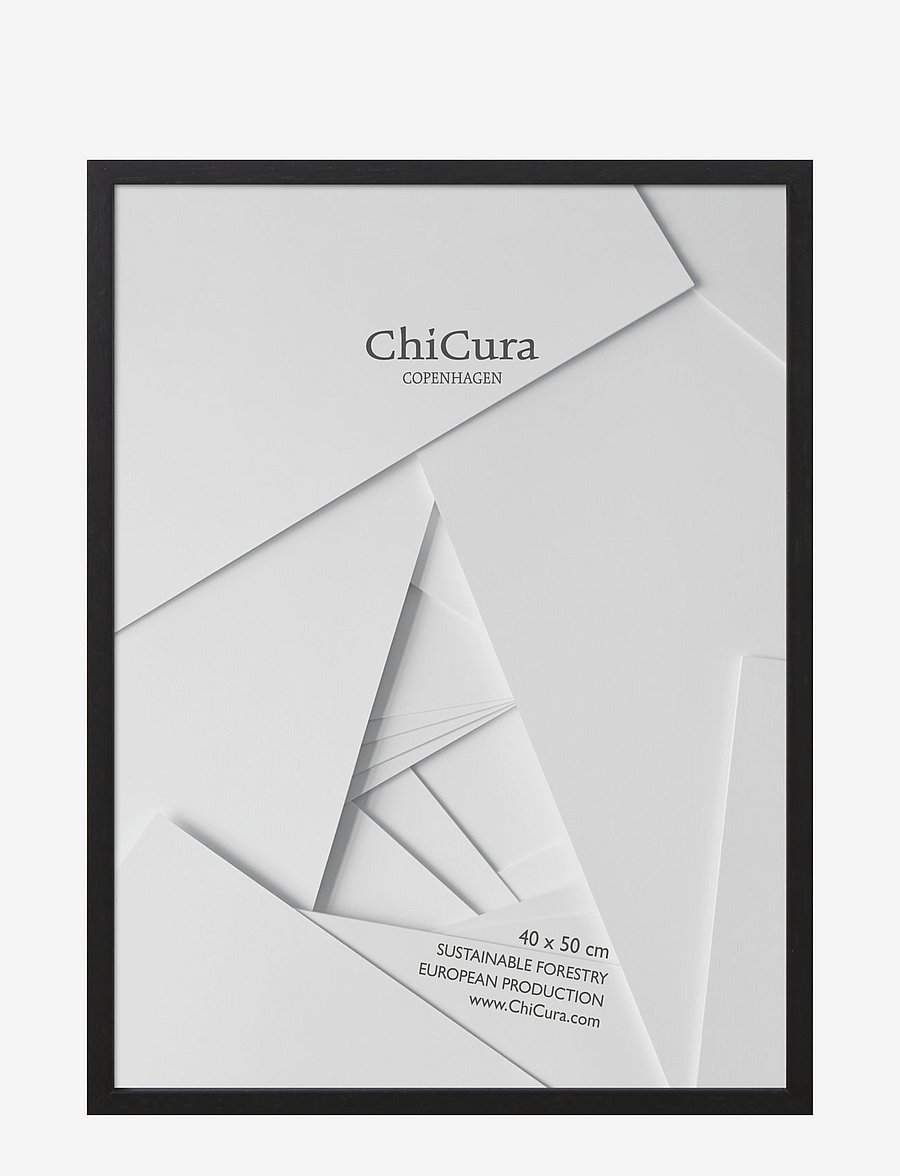 ChiCura - Wooden Frame - 40x50cm - Glass - pildiraamid - black - 1