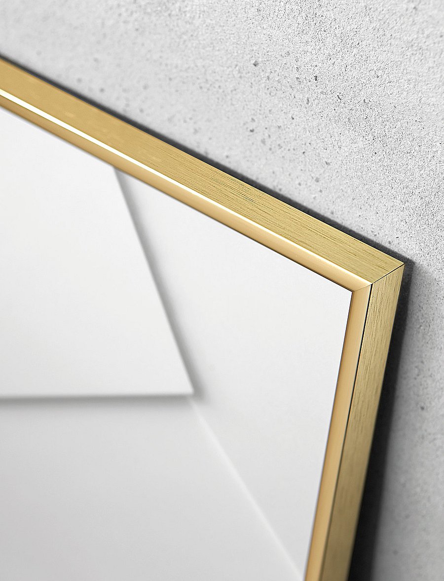 ChiCura - Alu Frame A4 - Acrylic - bilderrahmen - golden - 0