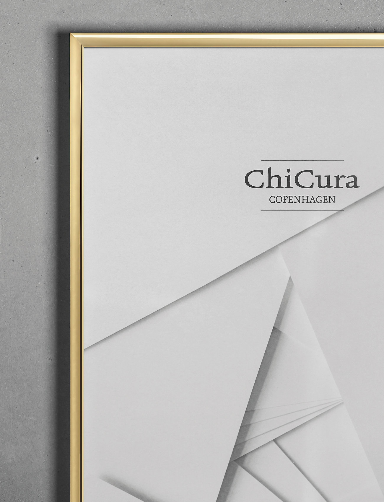 ChiCura - Alu Frame A4 - Acrylic - myndarammar - golden - 2