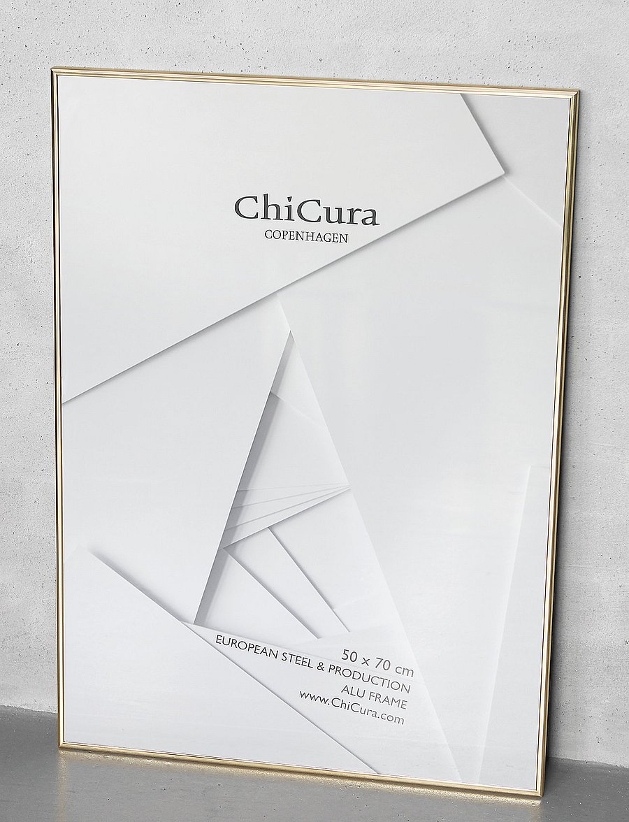 ChiCura - Alu Frame A4 - Acrylic - bilderrahmen - golden - 3