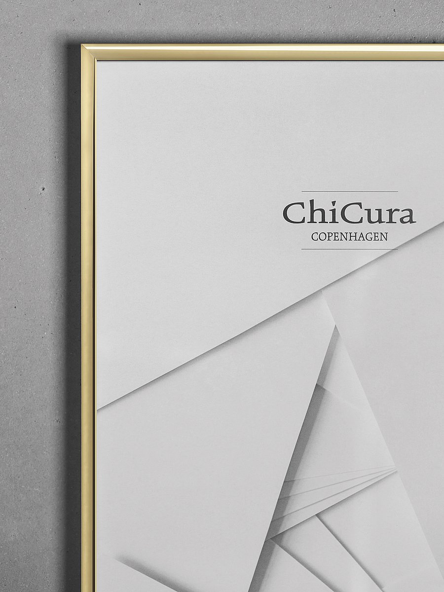 ChiCura - Alu Frame 30x40cm - Glass - pildiraamid - golden - 2