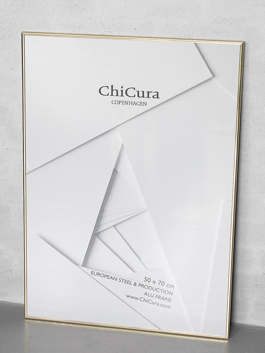 ChiCura - Alu Frame 30x40cm - Glass - pildiraamid - golden - 3