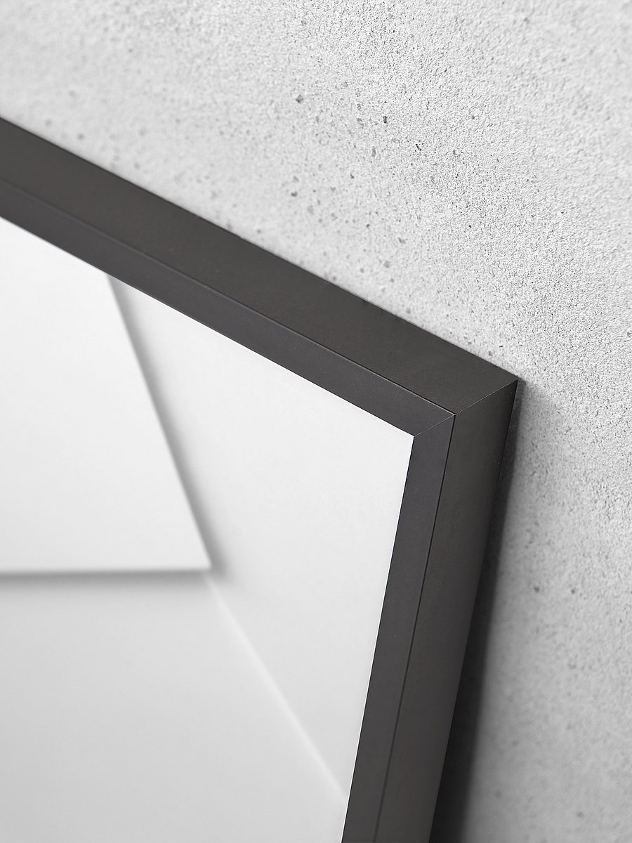 ChiCura - Alu Frame 40x50cm - Black - Glass - pildiraamid - black - 0