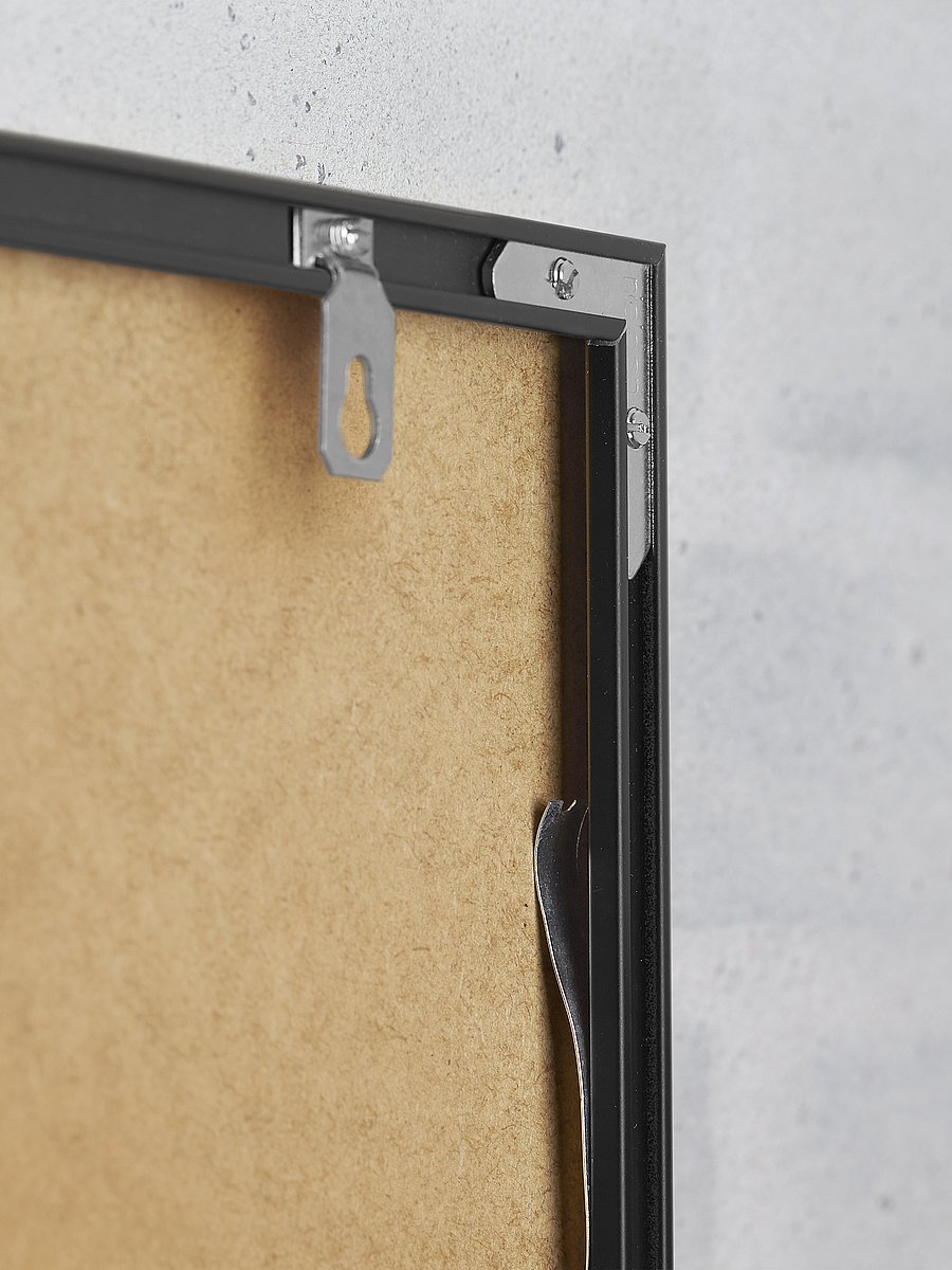 ChiCura - Alu Frame 40x50cm - Black - Glass - pildiraamid - black - 3