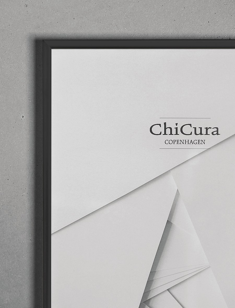 ChiCura - Alu Frame 50x70cm - Acrylic - bilderrahmen - black - 2