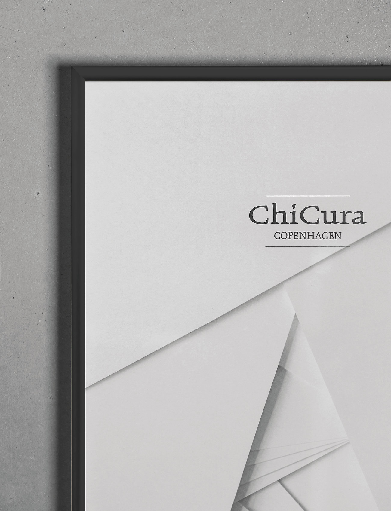 ChiCura - Alu Frame 70x100cm - Acrylic - tavelramar - black - 2