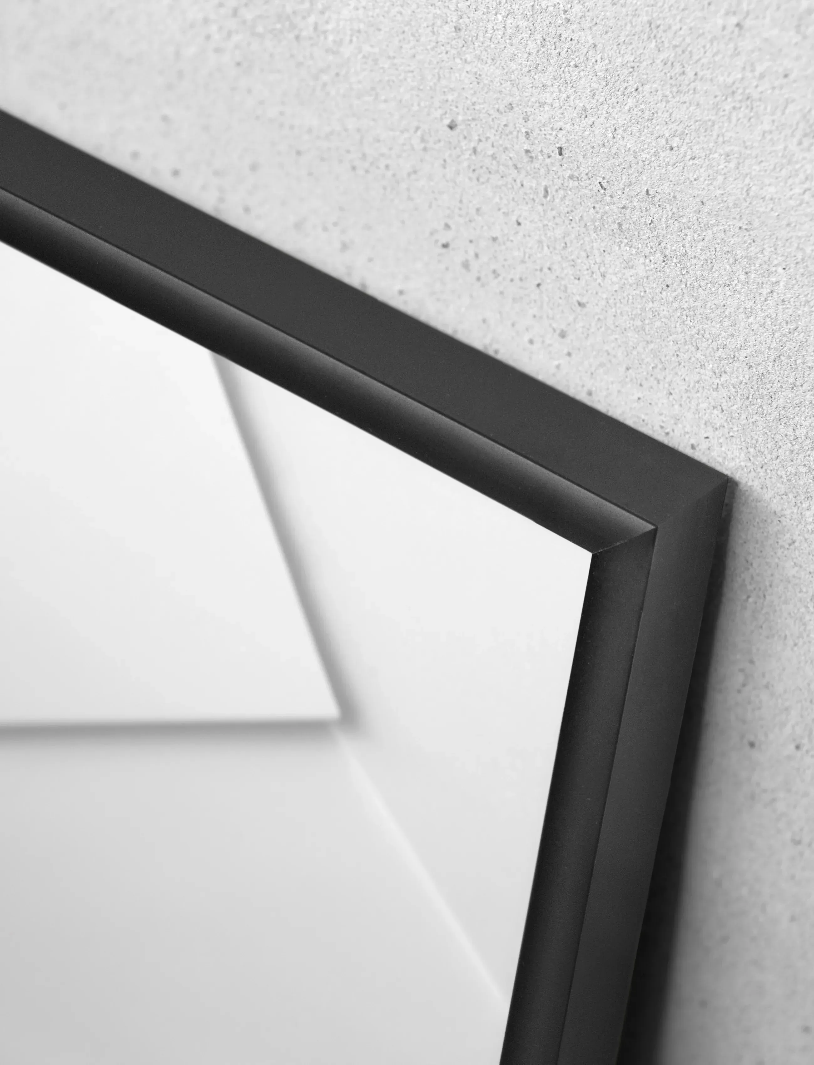 ChiCura Alu Frame E Black Acrylic, 50X 70 cm, Decoration, Schwarz - Frames, Homeware
