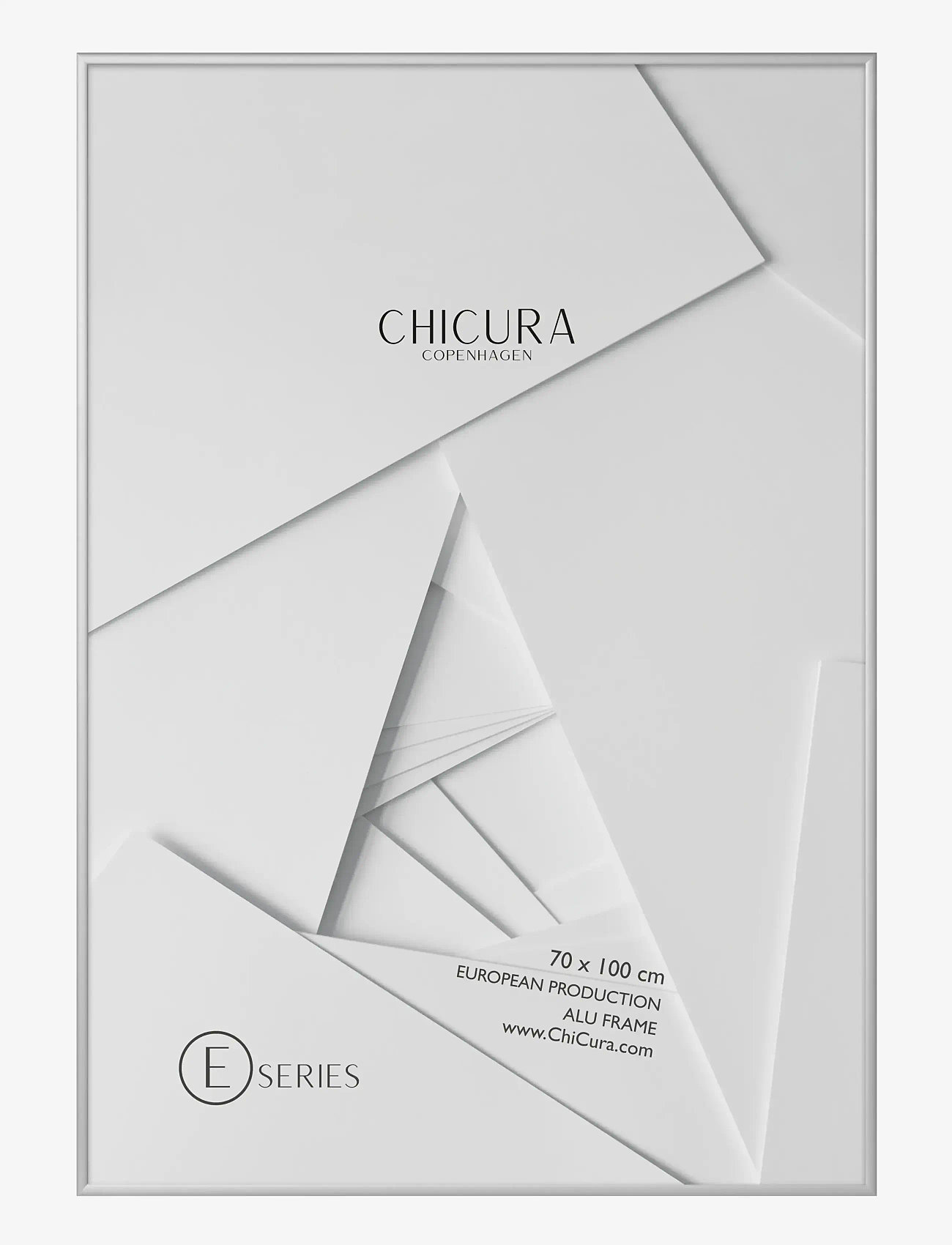 ChiCura - Alu Frame E - Silver - Acrylic - billedrammer - silver - 1