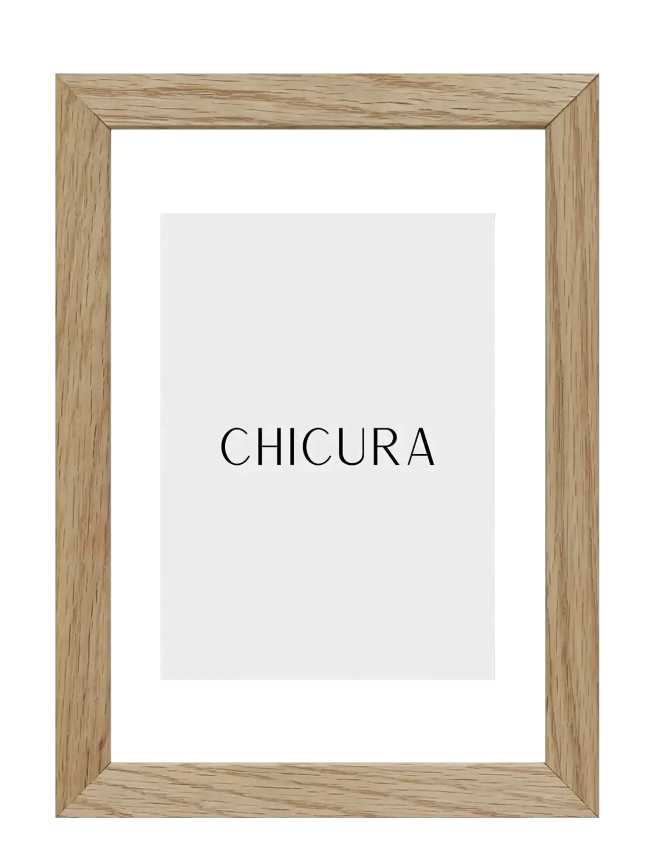 CHICURA Linia Frame - A5 - Oak Weiß - A5 - Unisex