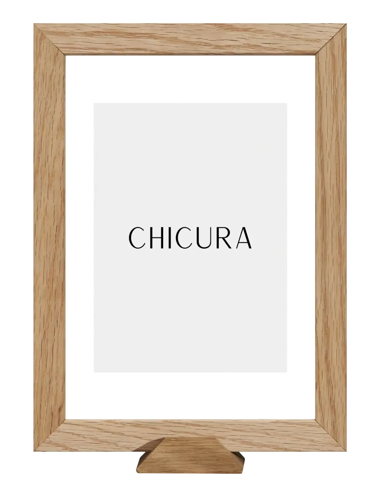 CHICURA Linia Frame Incl. Stand OAK - A5 - Unisex