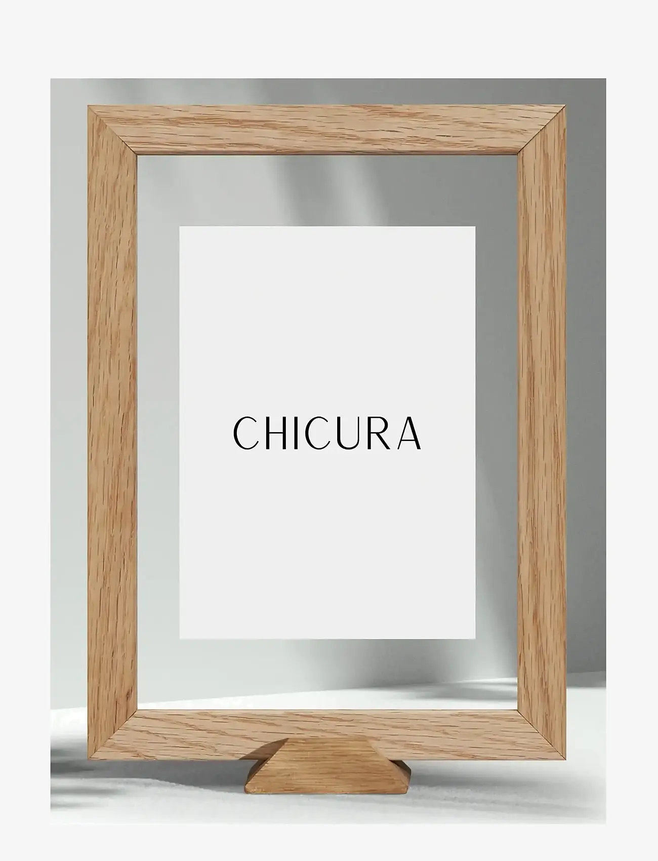 ChiCura - Linia Frame - A5 - Oak Incl. Frame Stand - die niedrigsten preise - oak - 0