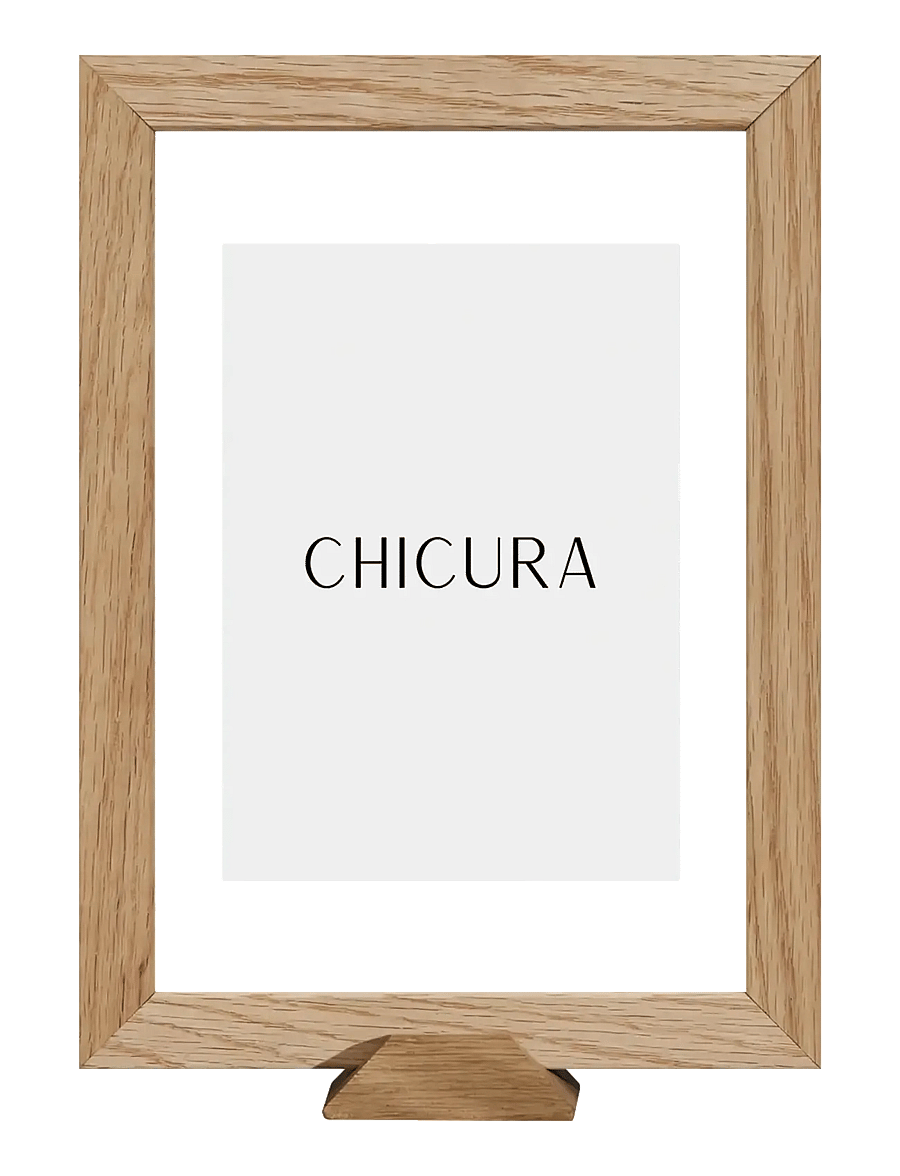 ChiCura - Linia Frame incl. Stand - bilderrahmen - oak - 1