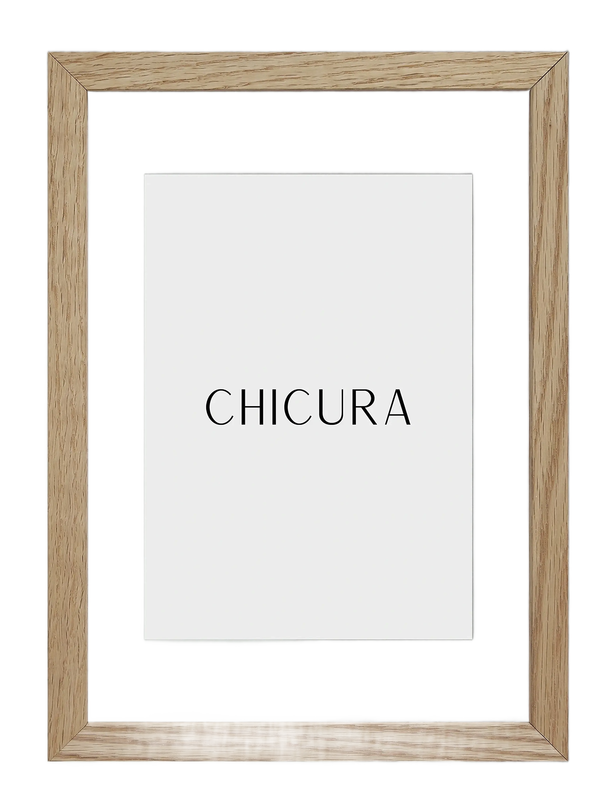 ChiCura Linia Frame A4 Oak, Ramme, Brun, Str: A4