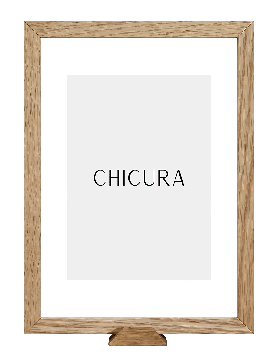 ChiCura - Linia Frame incl. Stand - madalaimad hinnad - oak - 0