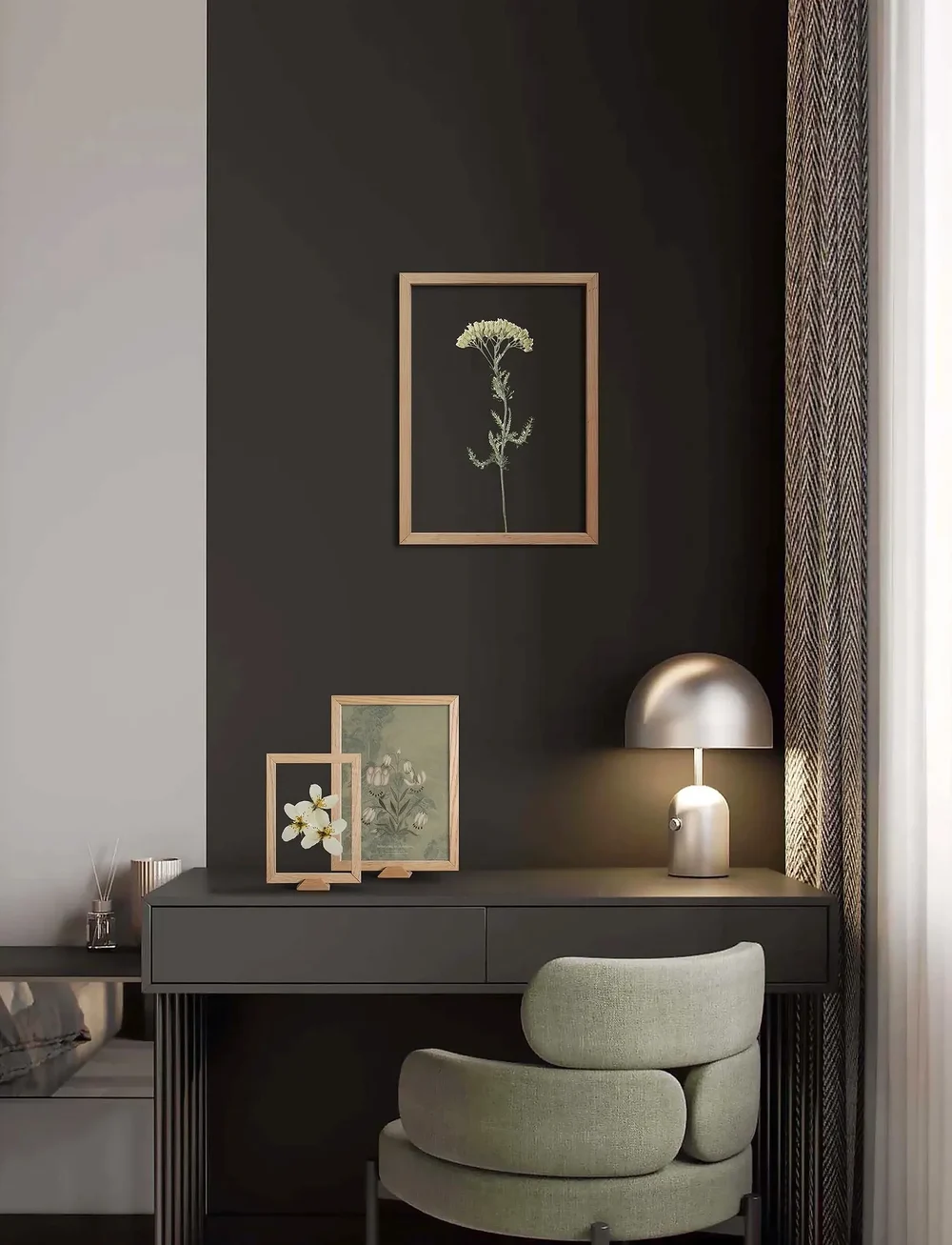 ChiCura - Linia Frame - A4 - Oak Incl. Frame Stand - nach preis einkaufen - oak - 3