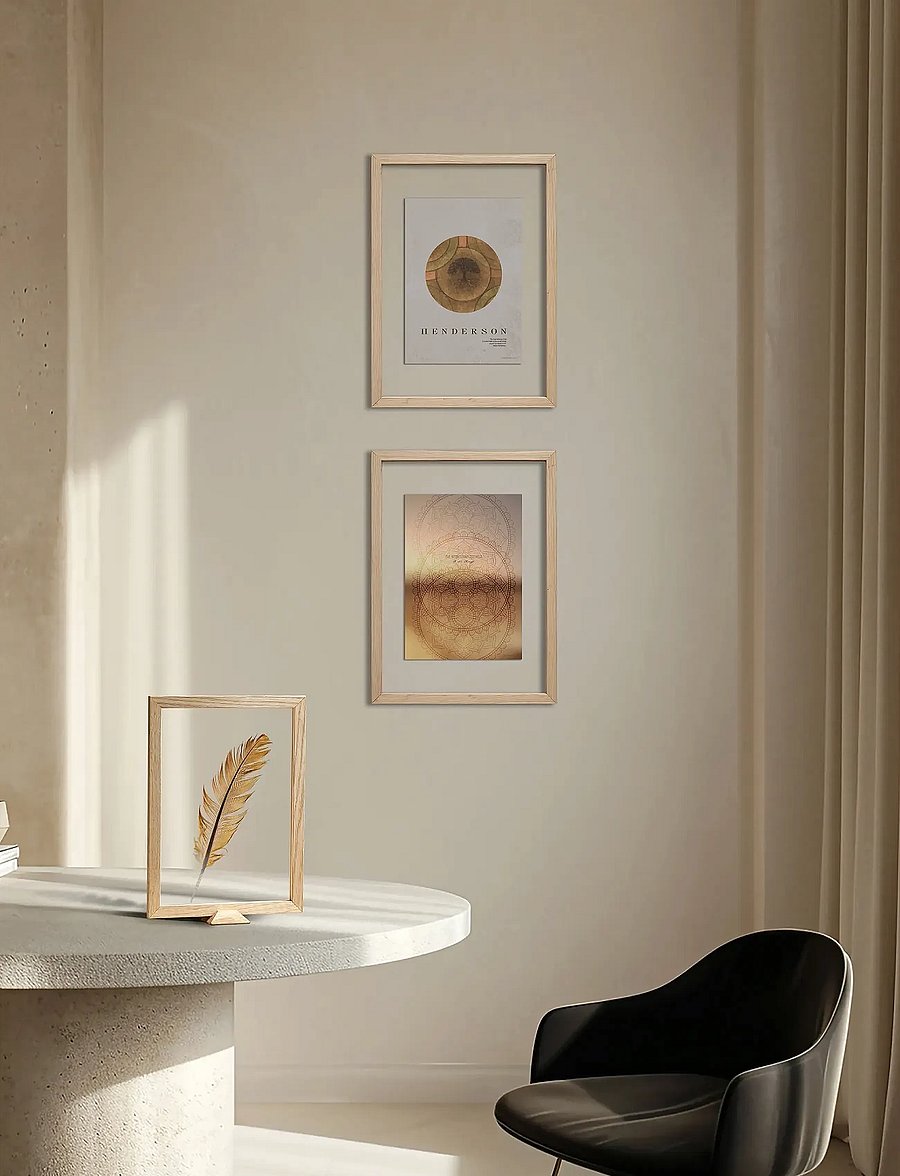 ChiCura - Linia Frame - A3 - Oak - poster & rahmen - oak - 1