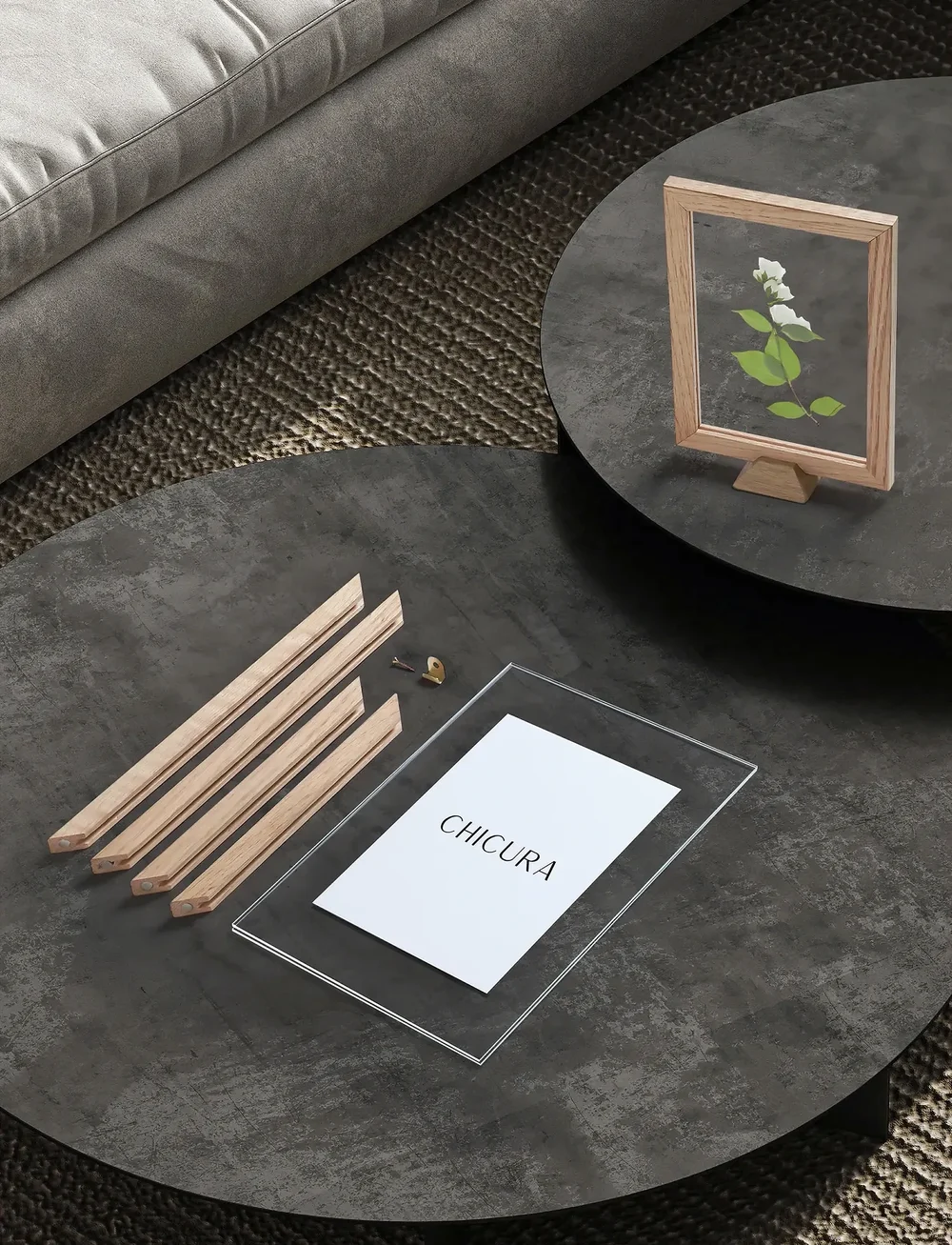 ChiCura - Linia Frame - A3 - Oak - nach preis einkaufen - oak - 3