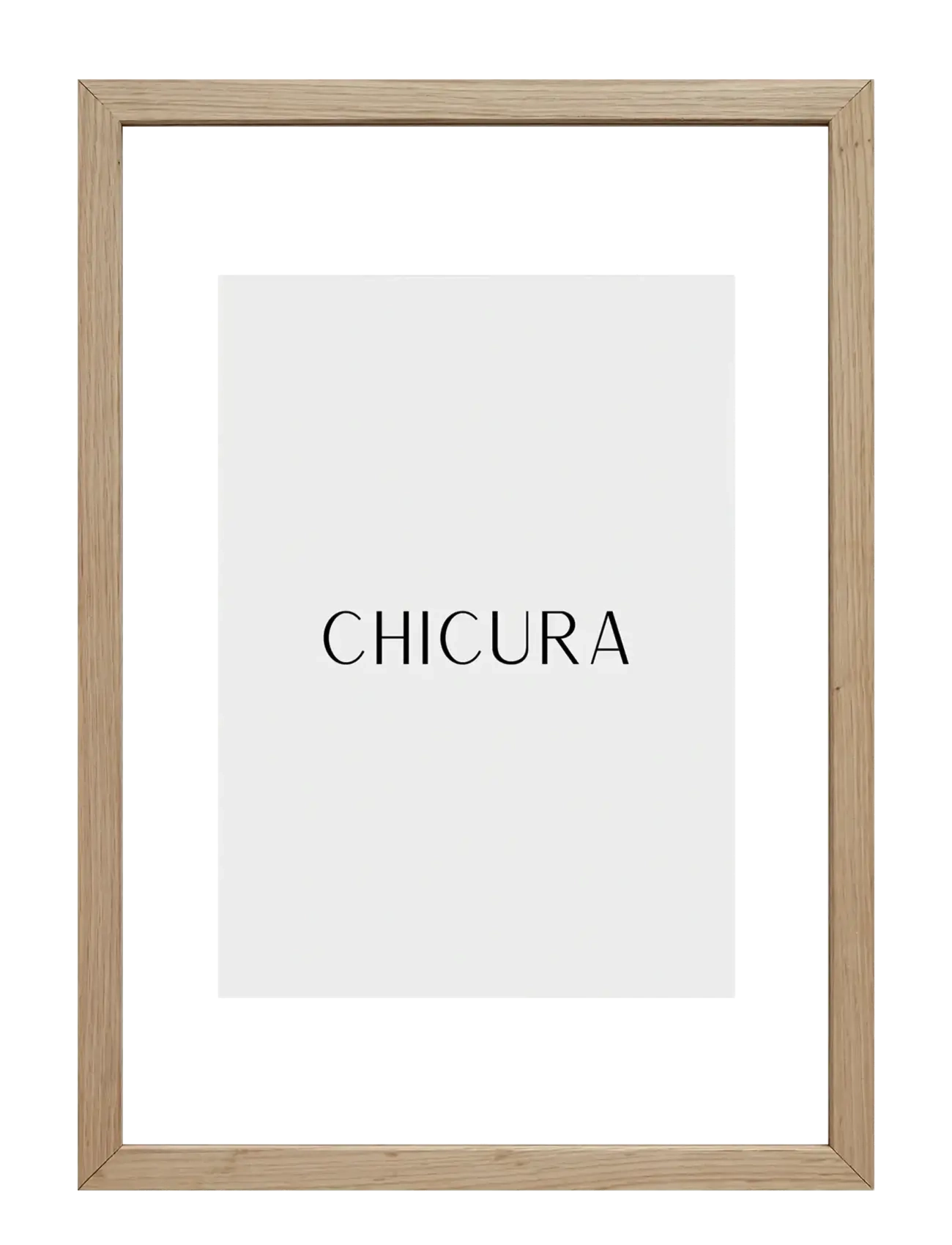ChiCura Linia Frame - 30x40cm - Oak - ChiCura - OAK / natural