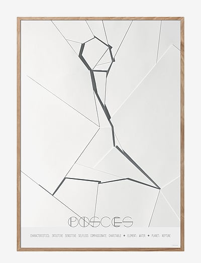 ChiCura Pisces - The Fish - Schwarz-weiß-Motive - MULTIPLE COLOR / multi